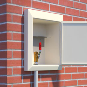 Wall Mounted Gas Meter Box